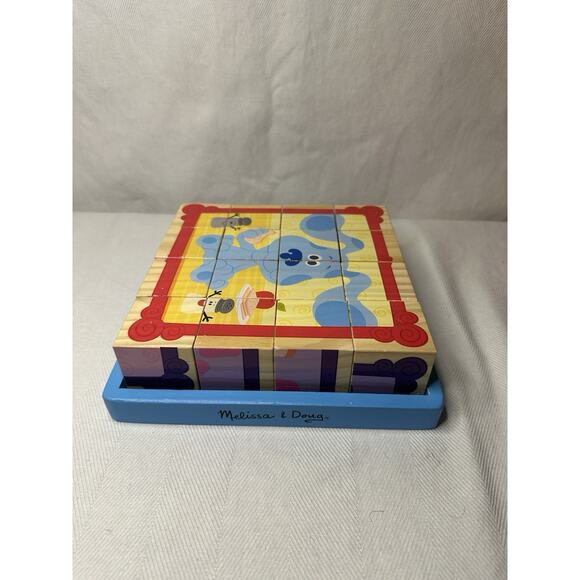 Nickelodeon Blues Clues 16 pc cube puzzle Melissa & Doug - Picture 3 of 3